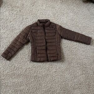 Love Tree Chocolate Puffer Jacket